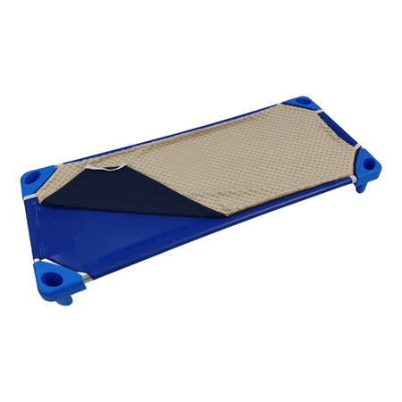 Kocyk dwustronny nieprzemakalne na łóżeczka plastikowe.