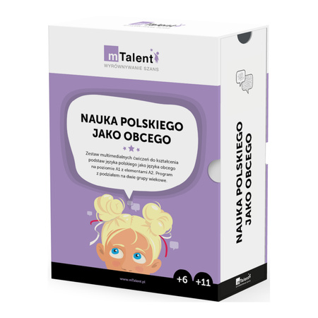 mTalent Nauka polskiego jako obcego (wiek 6+, 11+)