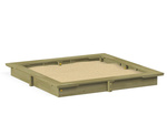 Piaskownica z desek 3 x 3