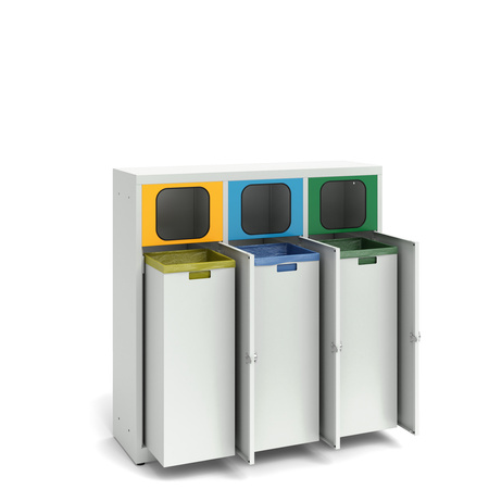 Pojemnik do segregacji odpadów 3- komorowy PD_3W