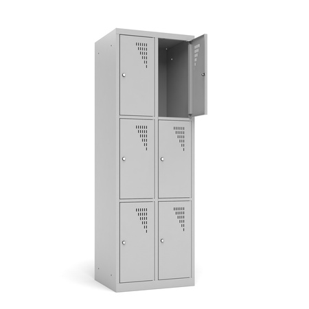 Szafka 6- skrytkowa 2- kolumnowa Modern