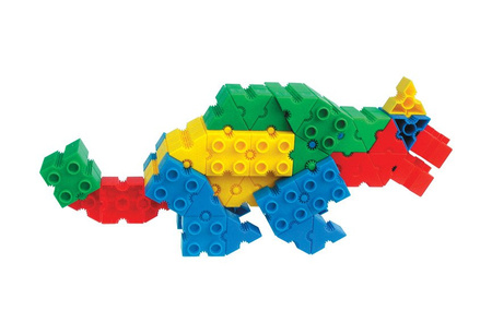 Morphun Dinozaury 100 el. - Klocki konstrukcyjne