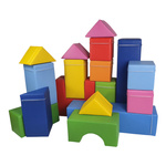 Zestaw piankowy - 18 elementów - kształtki rehabilitacyjne