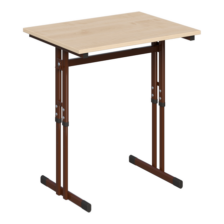 Ławka szkolna Reks 1-os. z regulacją wysokości