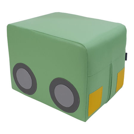 Zestaw piankowe autko z przyczepkami - kształtka rehabilitacyjna