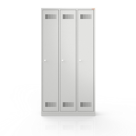 Szafa ubraniowa BHP 3-drzwiowa