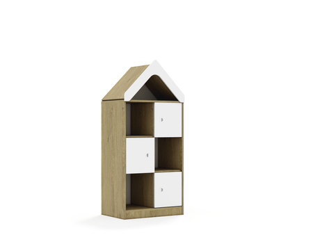 Regał Blox Base 70 3PP 3F1 z daszkiem 706x466x1575